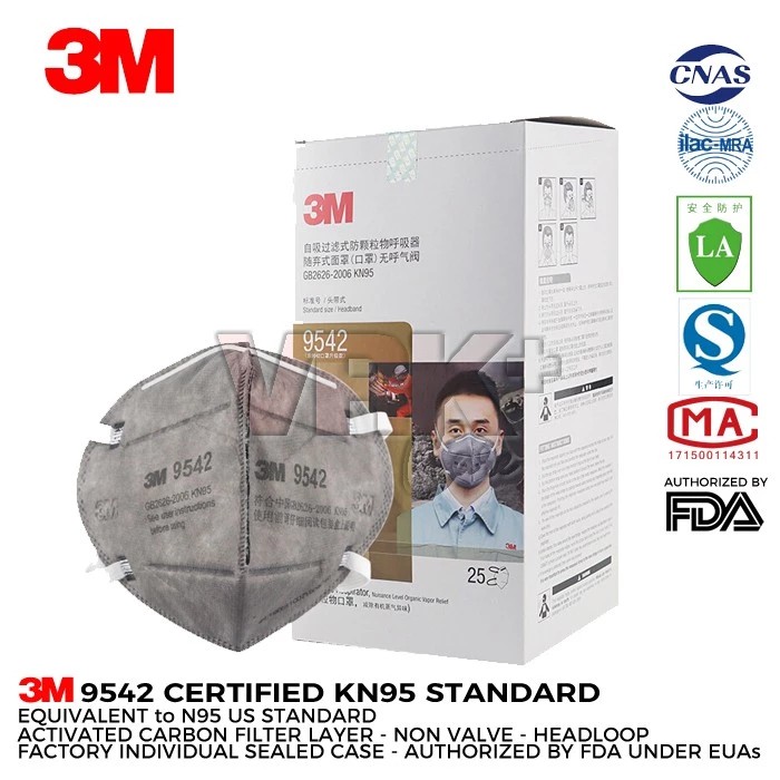 Masker N95 KN95 3M 9542