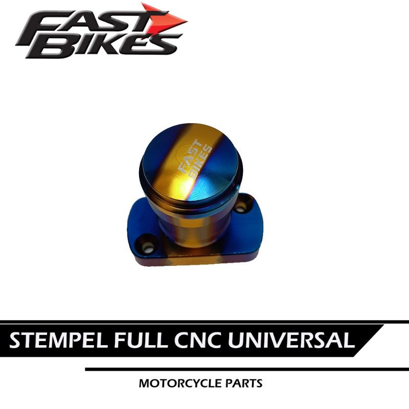 Tutup Minyak Master Rem Model Stempel Full CNC Fast Bikes Minyak Rem Universal Motor Honda Yamaha Beat Nmax