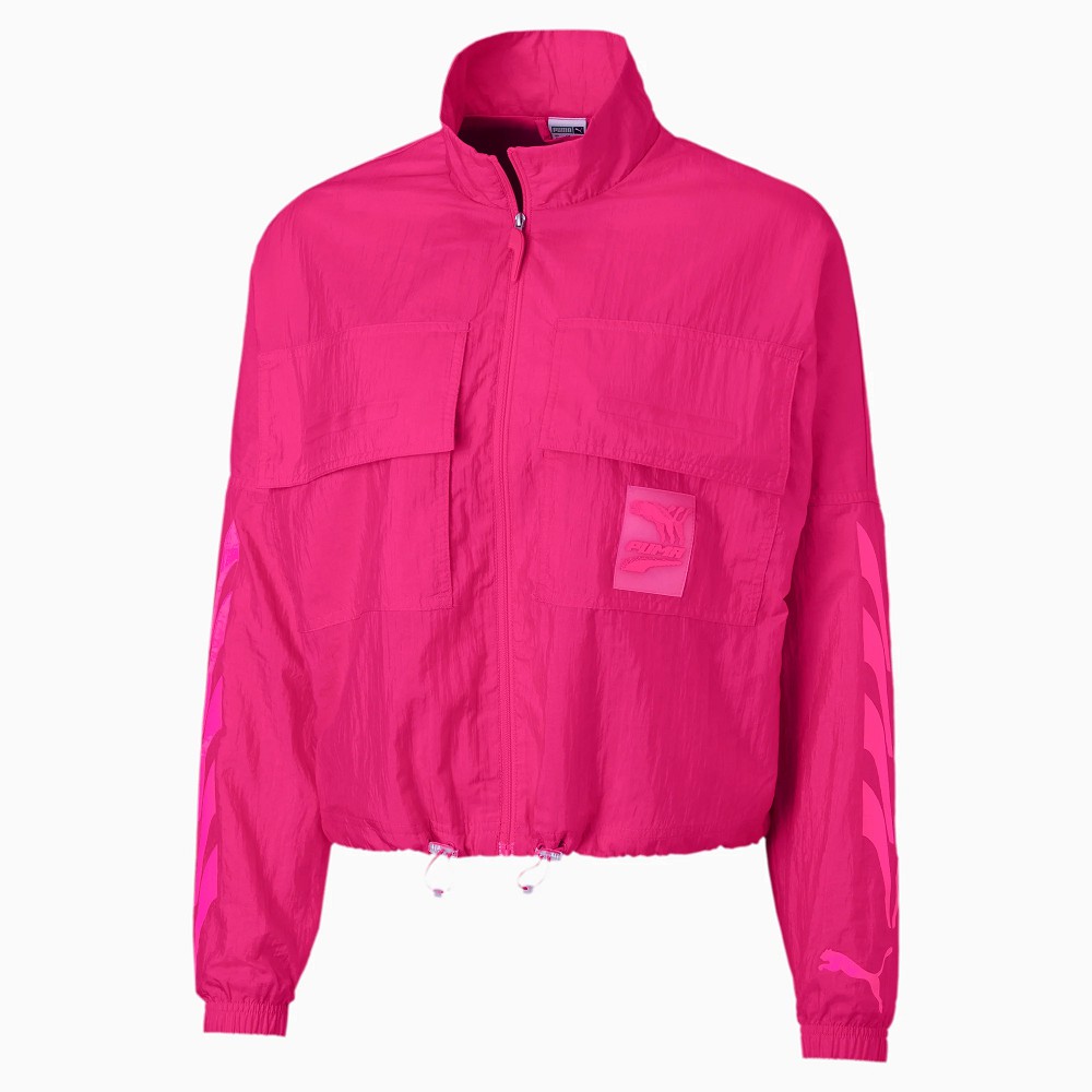 Puma Jaket Tracking PUMA Evide Woven Women's Track Jacket 59777020 - Puma Factory Outlet
