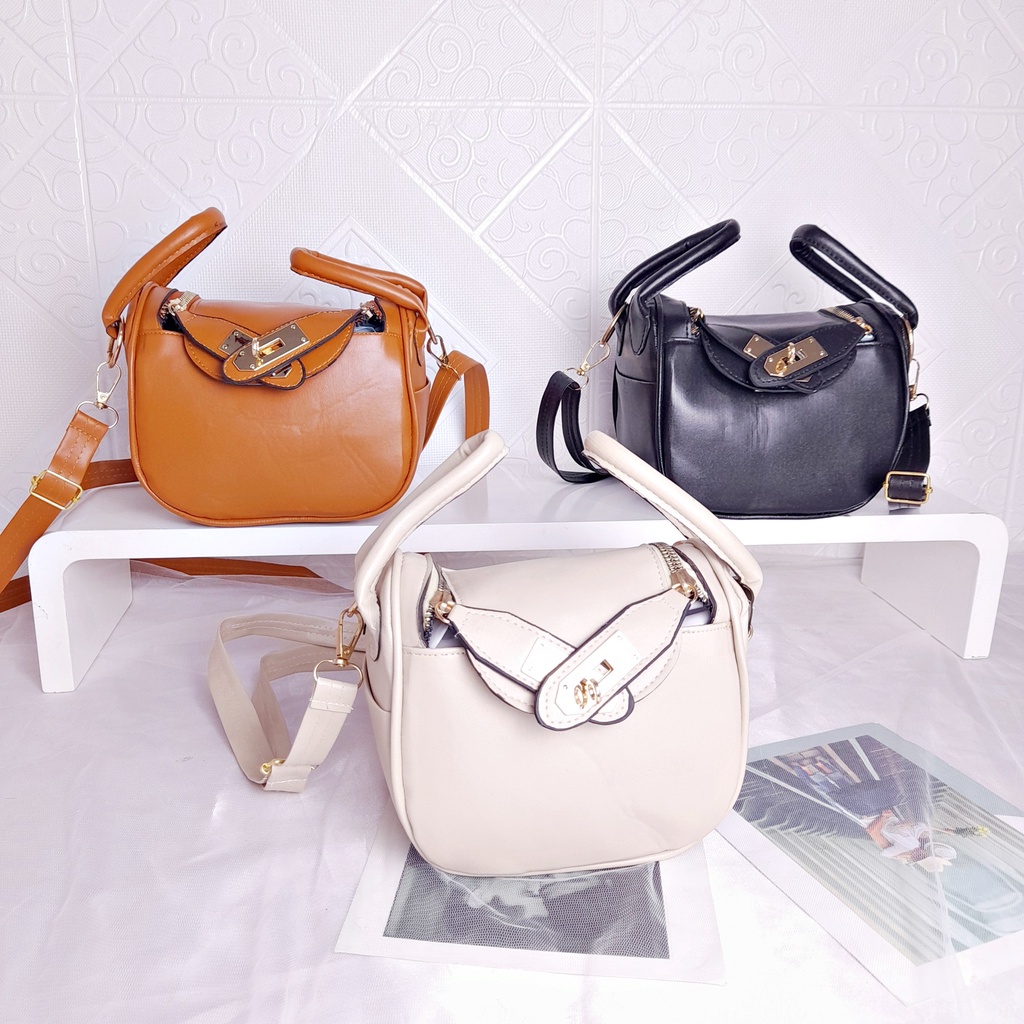 Tas Selempang Wanita Cantik Casual Tali Panjang  KD009 KD022 KD025 KD028 KD033 KD036 KD038