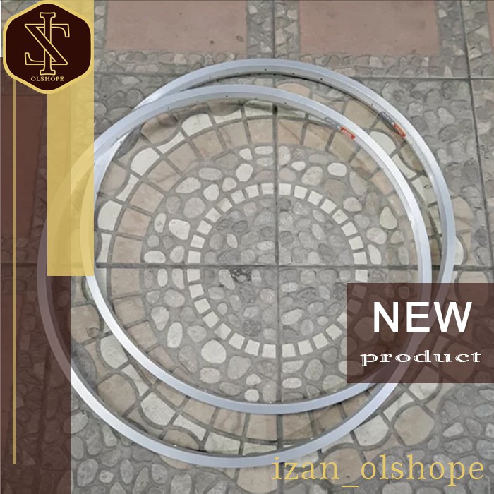 Velg Sepeda Rims ARAYA 26 SILVER 36H SINGLE WALL