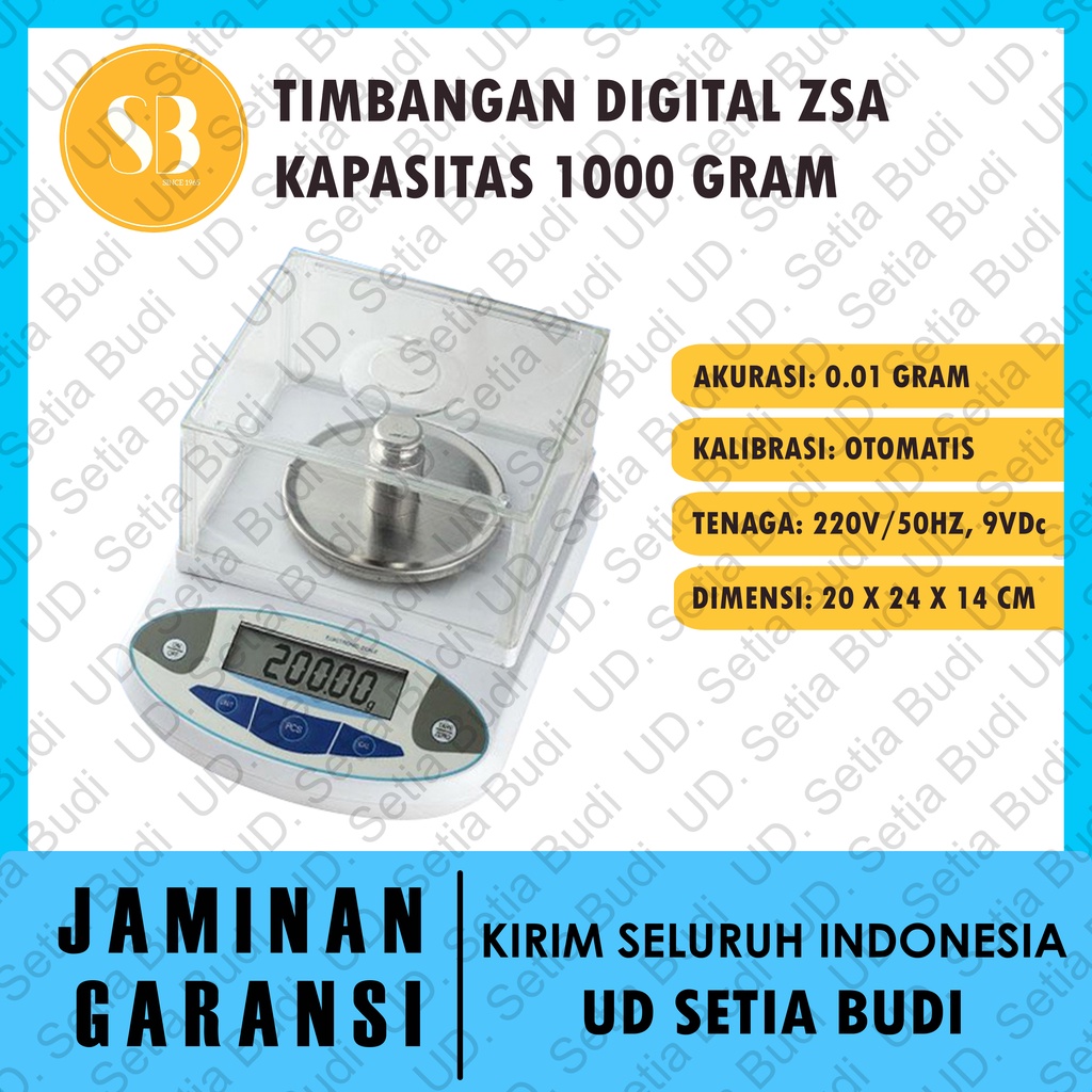 Timbangan Digital ZSA 1000G Digital Weight 1000 G