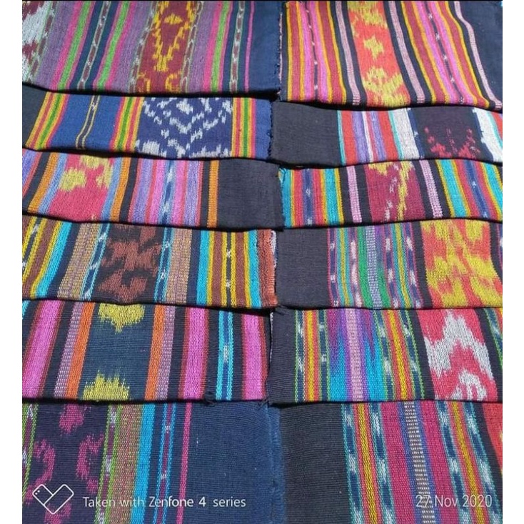 Kain Perca Tenun Lurik Tenun Troso ( 1 lembar )