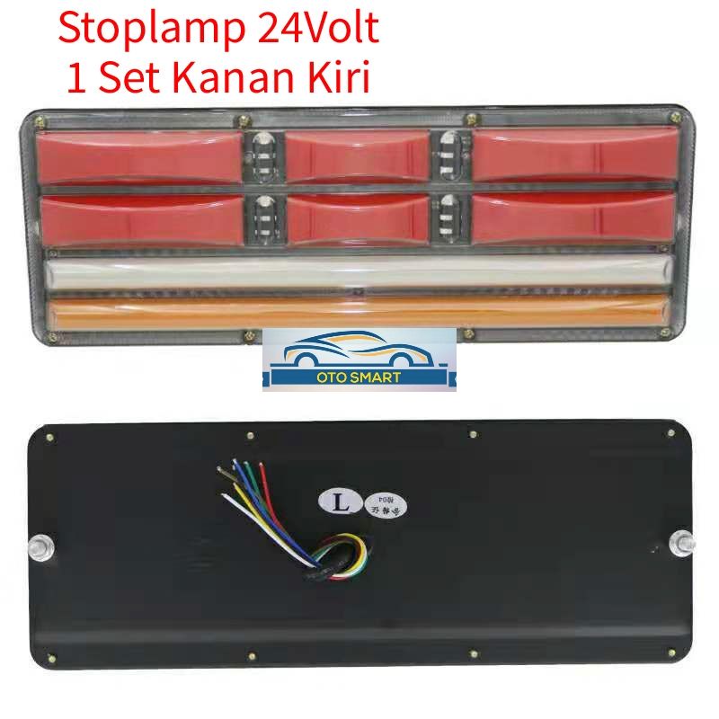 Lampu Variasi Stop Lamp LED Stoplamp Rem Belakang Truk Sein Running Truk