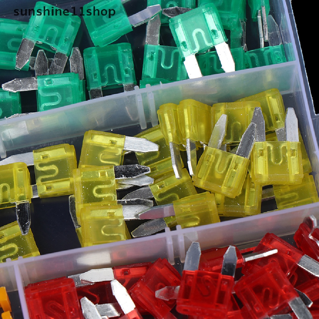 Sho - 120pcs / Set Blade Fuse / Sekring Listrik Mini Untuk Mobil / Truk