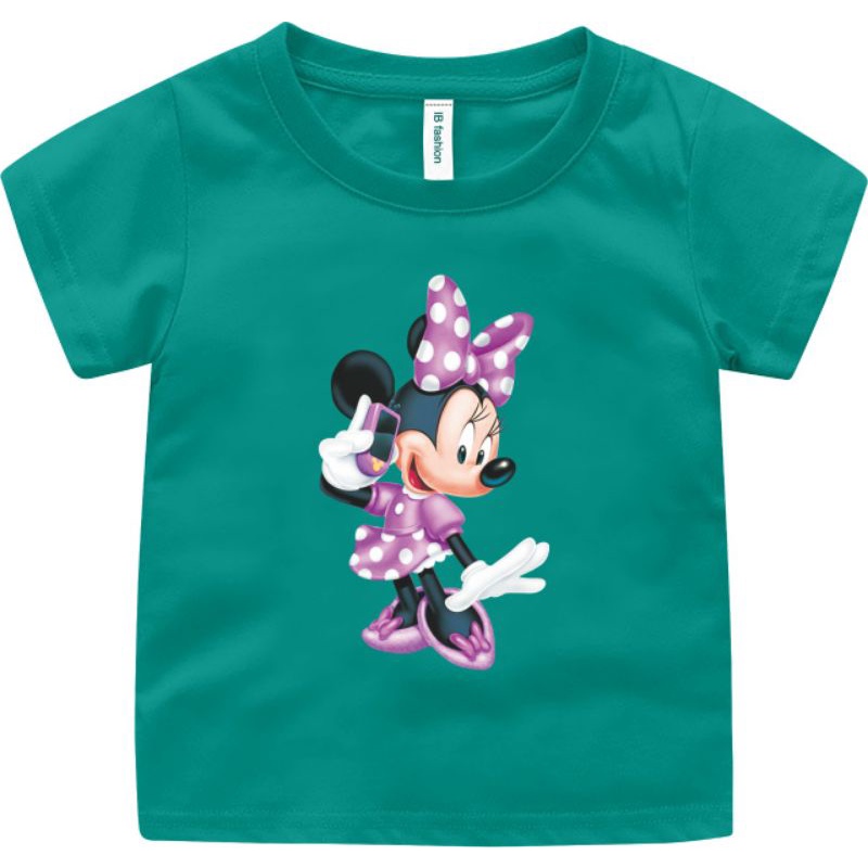 Kaos Anak Cewek Minnie 2Nd Atasan Anak Perempuan Kaos Anak Perempuan Terbaru Atasan Ank Cewek Murah