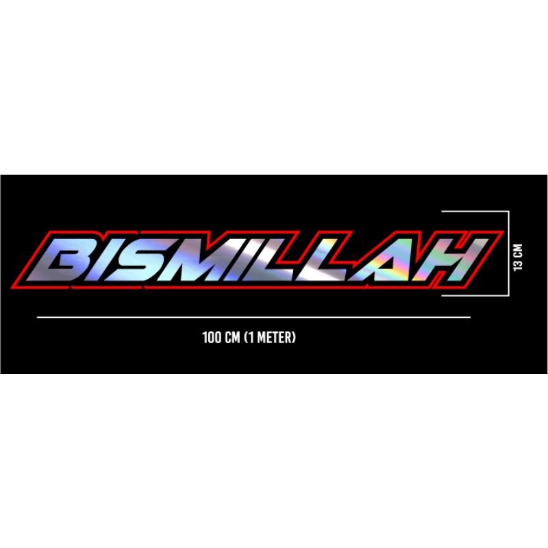 tulisan BISMILLAH