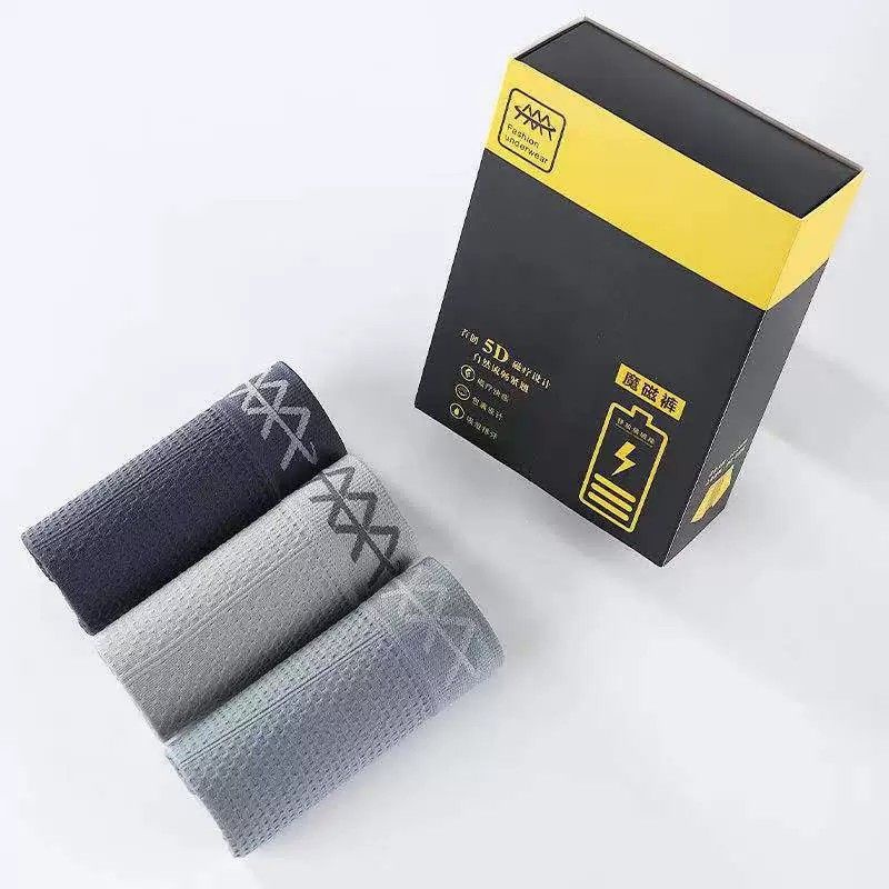 CELANA BOXER PRIA 5D Magnetic PREMIUM Man Underware I beli 1 dapat 3pcs