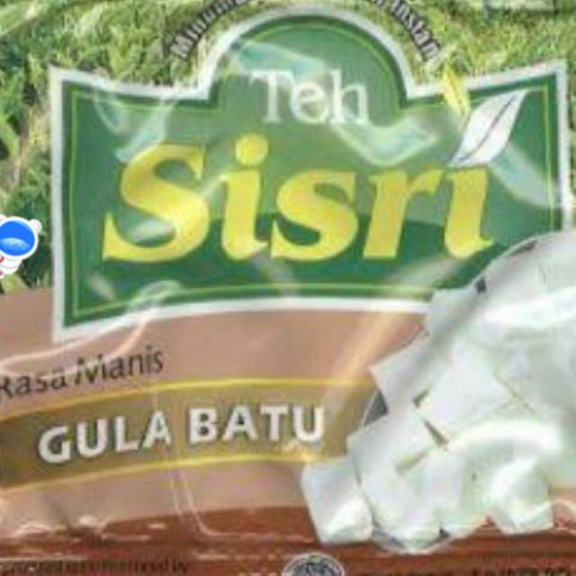 

Teh sisri rasa gula batu