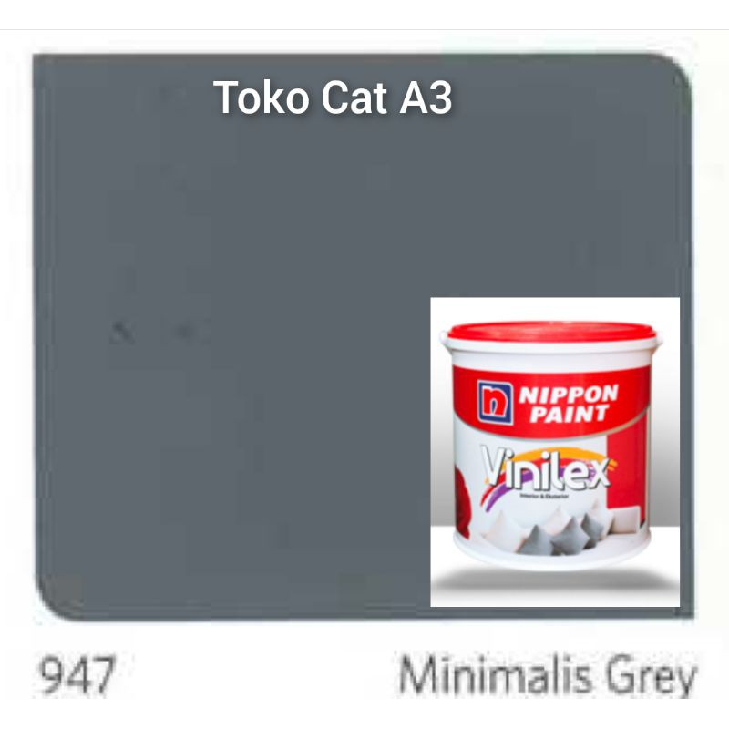 Cat Tembok Vinilex 5kg "Minimalis Grey" Tinting Colour