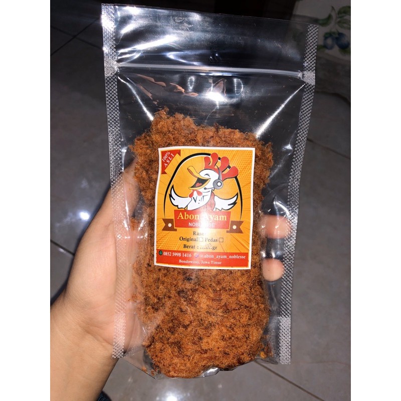 

Abon Ayam Noblesse (100% asli daging ayam) 100gr