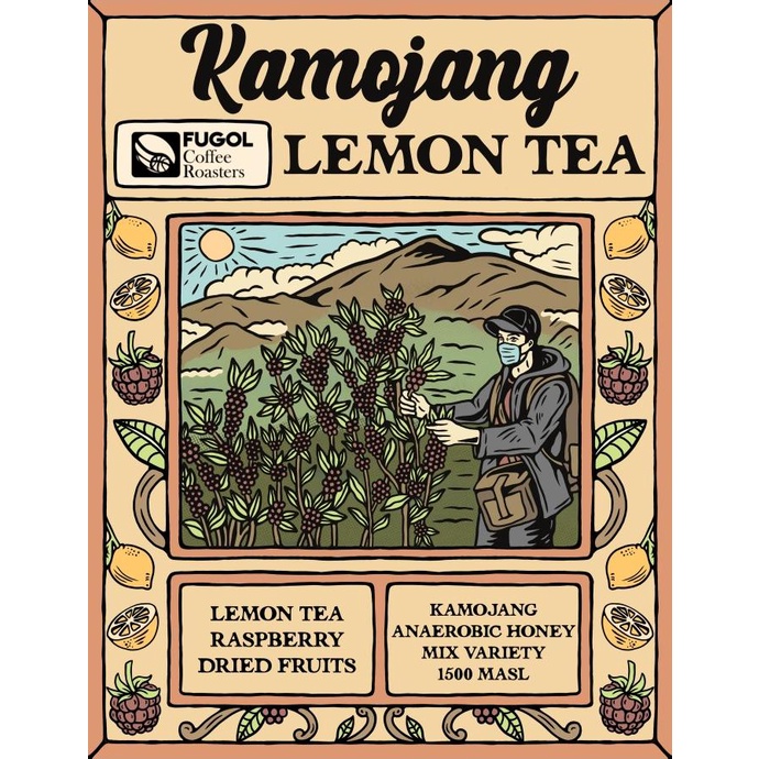 

[ COD ] KAMOJANG LEMON TEA (200gr) Single Origin Specialty Coffee Beans PROMO SPECIAL Kode 824