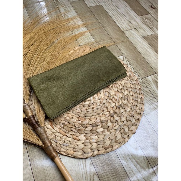 Selendang organza /senteng 2,5meter warna cantik cantik mewah-Army