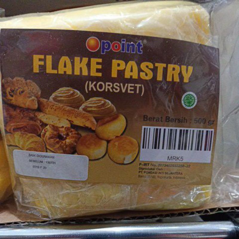 

flake pastry/ korsvet 500 gram