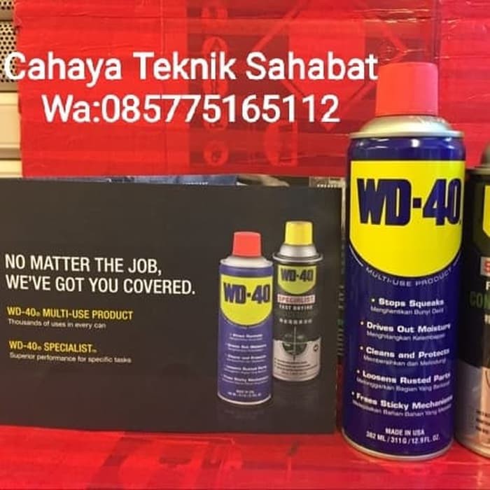 wd40/wd 40/wd382 ml + wd40 contact cleaner