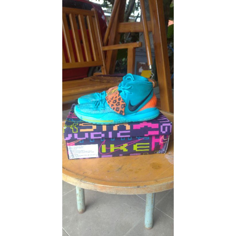 sepatu basket nike kyrie 6 Oracle aqua original
