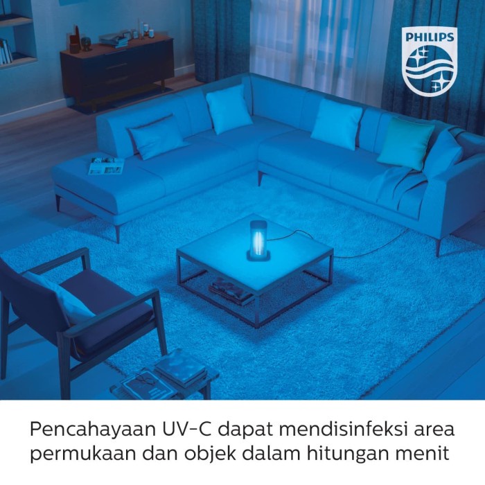 PROMO Bundling PHILIPS UVC Disinfection Desklamp + LED Sanitizer USB