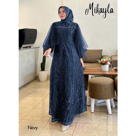 MIKAYLA gamis kondangan gamis lebaran wisuda bridemaid