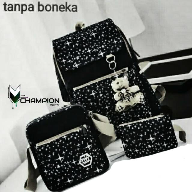 Tas Pria RDN 015 Distro Raindoz Bandung Ransel Punggung Backpack Cowok Keren Sek BRAN NB-Tp F7B6