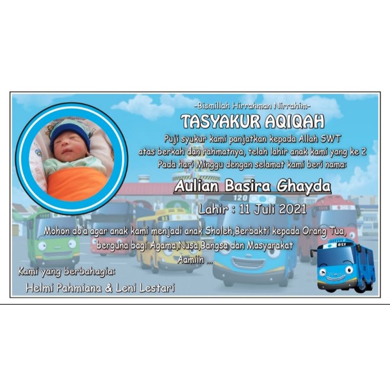 

Sticker Tasyakuran / Aqeqah