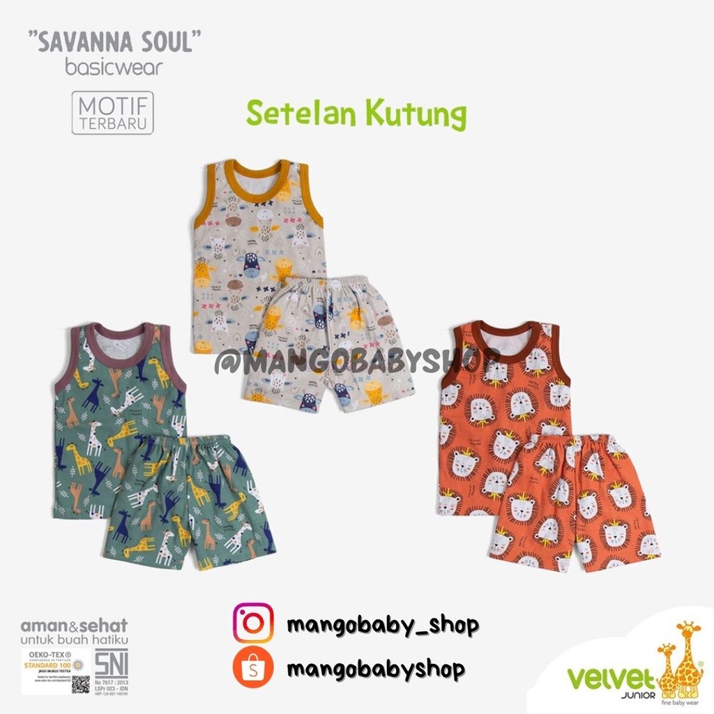 velvet setelan singlet kutung L XL XXL