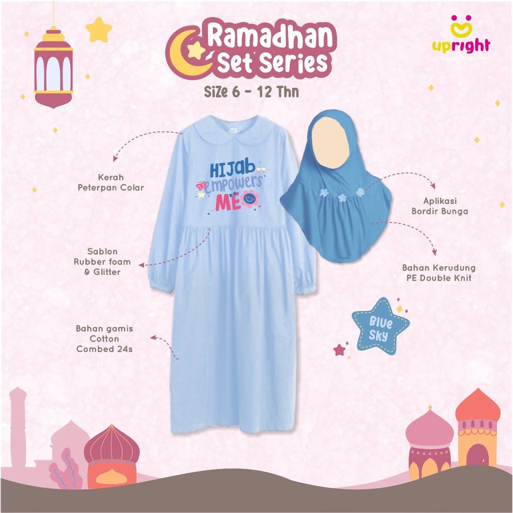 Setelan Gamis Ramadhan by Upright