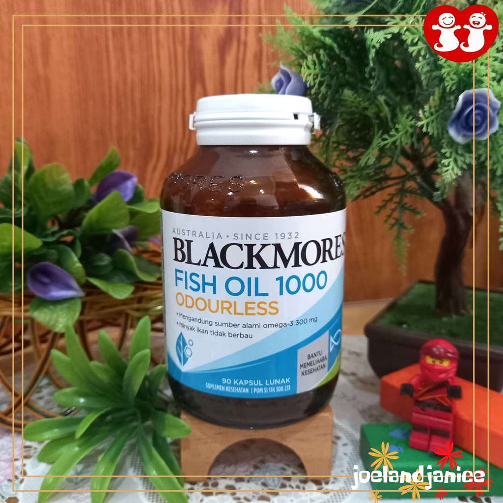 Blackmores Odourless Fish Oil 1000mg 90caps Kalbe