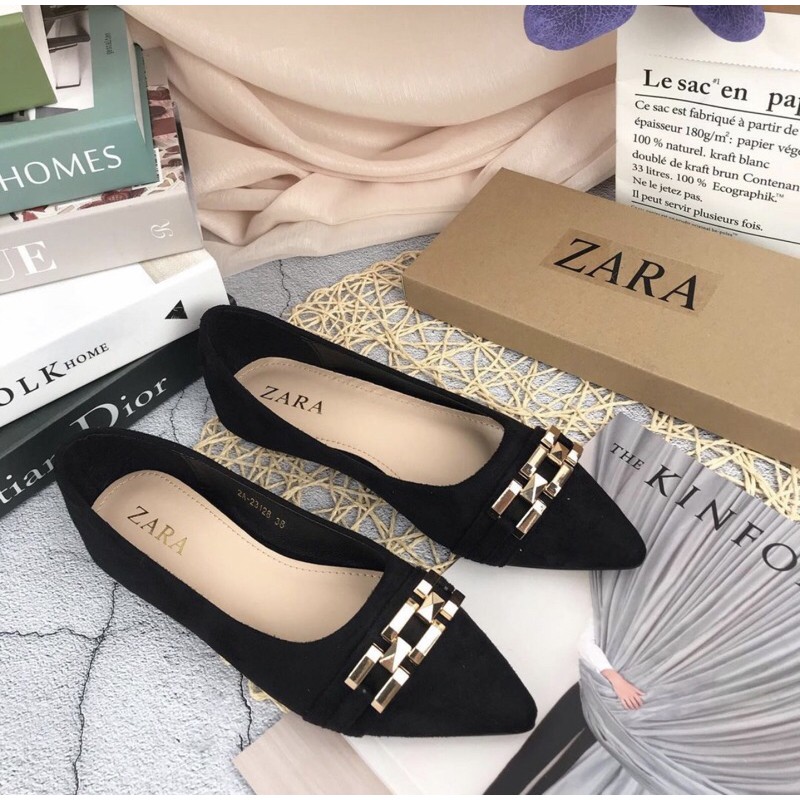 flatshoes wanita za23128 import realpict