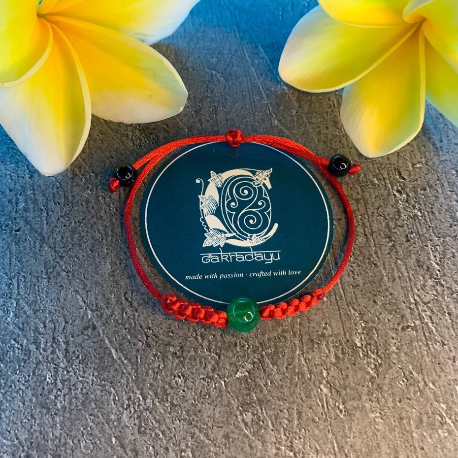 Gelang Shio Monyet dengan batu Aventurine