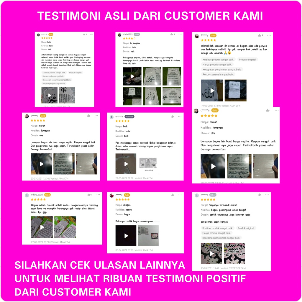 RAME TECH Pajangan gantung dinding poster kayu 1515