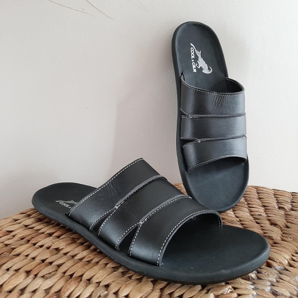 SANDAL PRIA MODEL EEGANT BAHAN KULIT SAPI BERKUALITAS