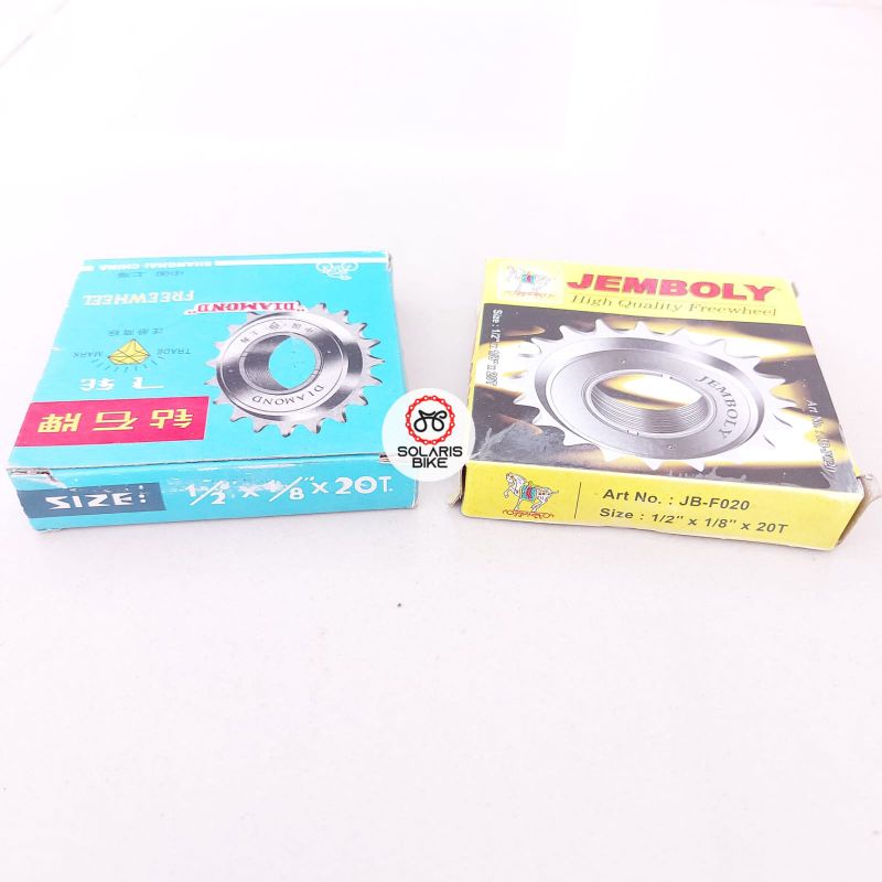 Gir Gear Sepeda Freewheel 20T Diamond