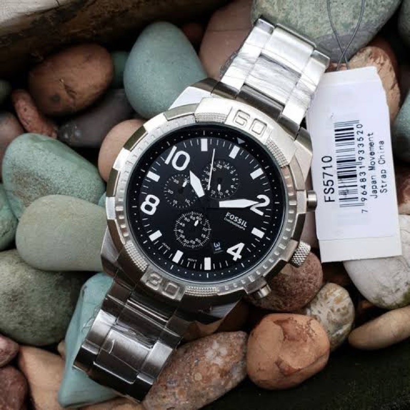 JAM TANGAN PRIA FOSSIL BOSTON SERIES FS 5710 FS 5712 ORIGINAL