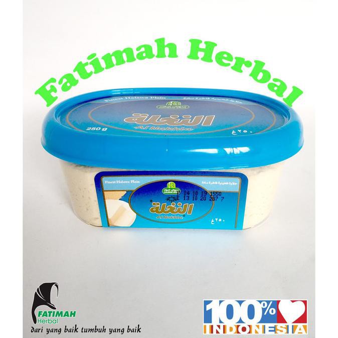 

Terlaris# Al Nakhla Halawa Plain Original - Halwani- 250 Gram