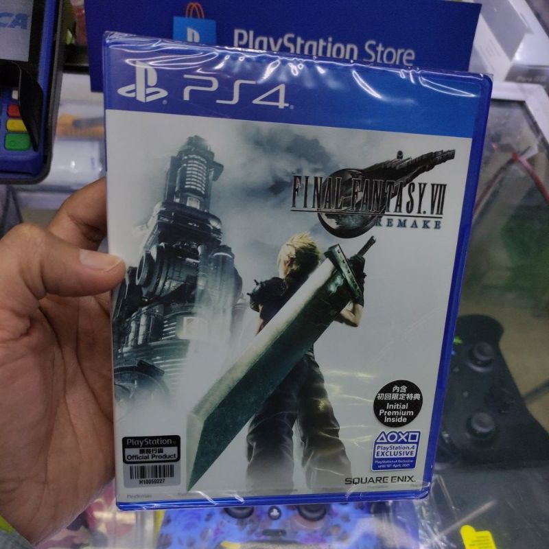 Bd ps4 Final fantasy VII remake