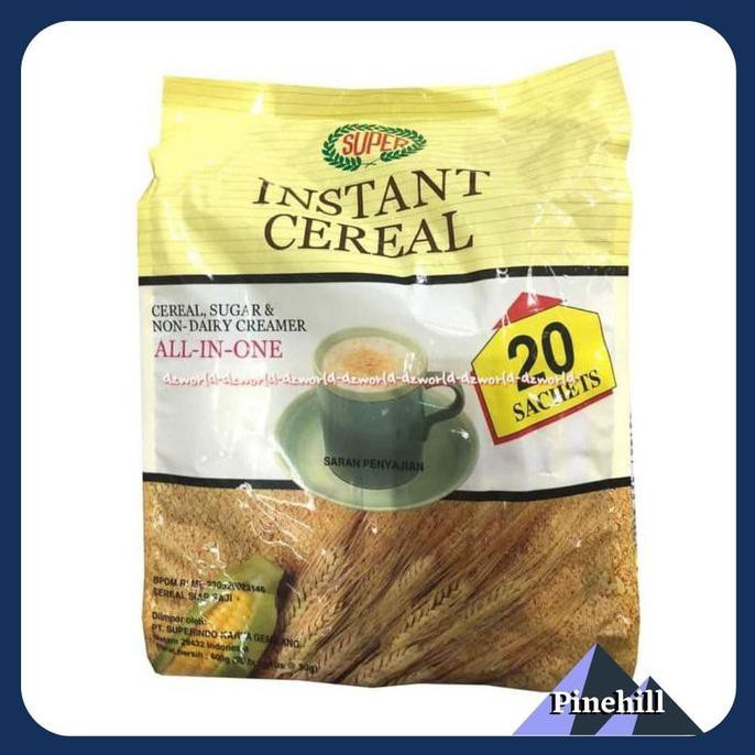 

SUPER INSTANT CEREAL ORIGINAL - SEREAL INSTAN ALL IN ONE