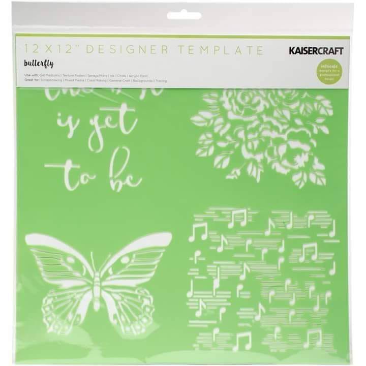 

KAISERCRAFT 12 X 12" DESIGNER TEMPLATES - Code 3