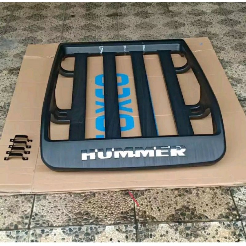 Roof Rack - Rak Bagasi Atas Mobil Plastik ABS Model HUMMER Universal