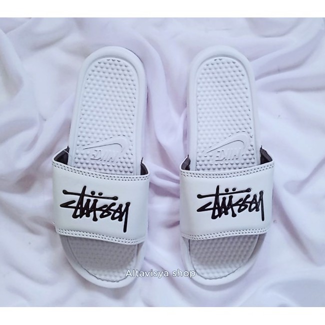Sandal Slop Nike Benassi - X Stussy-2
