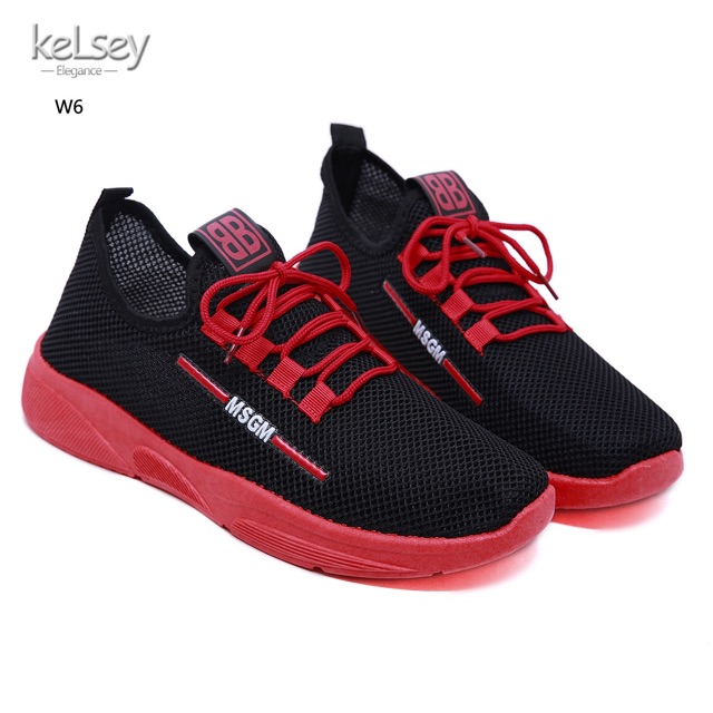 SEPATU FASHION W6  SNEAKER PRIA