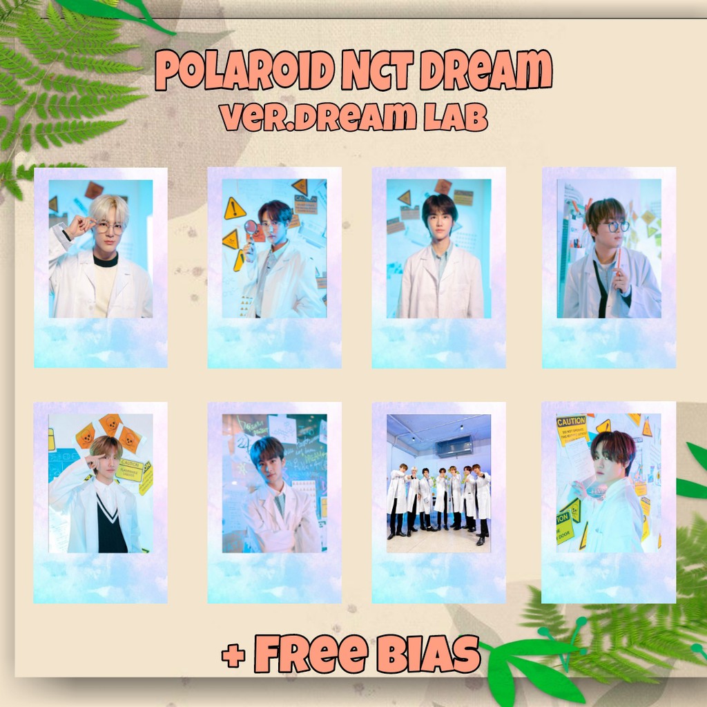 [FANKIT NCT]POLAROID NCT DREAM VER.DREAM LAB