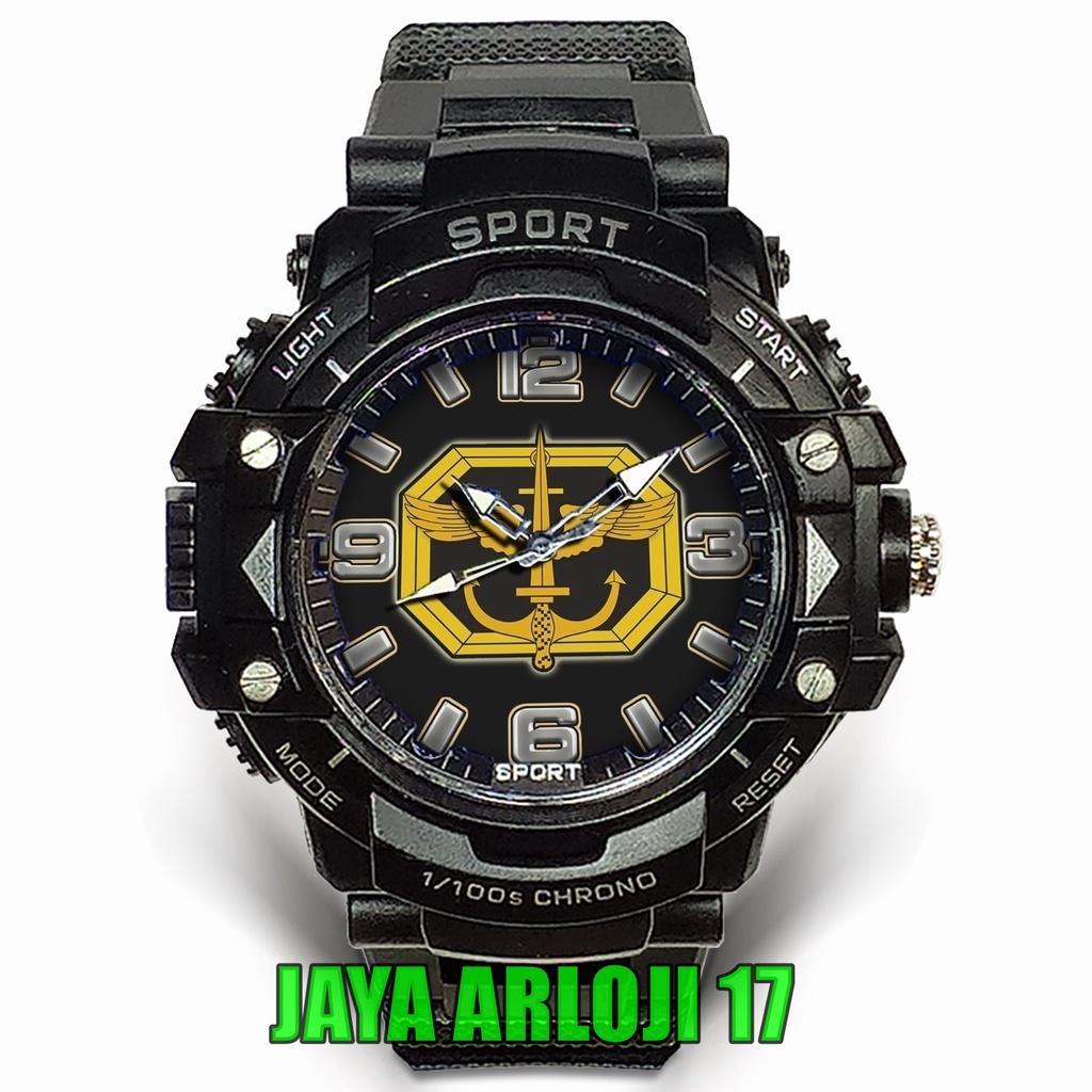 (Istimewa) JamTangan Custom TNI KOPASSUS - 3 (Limited Edition)