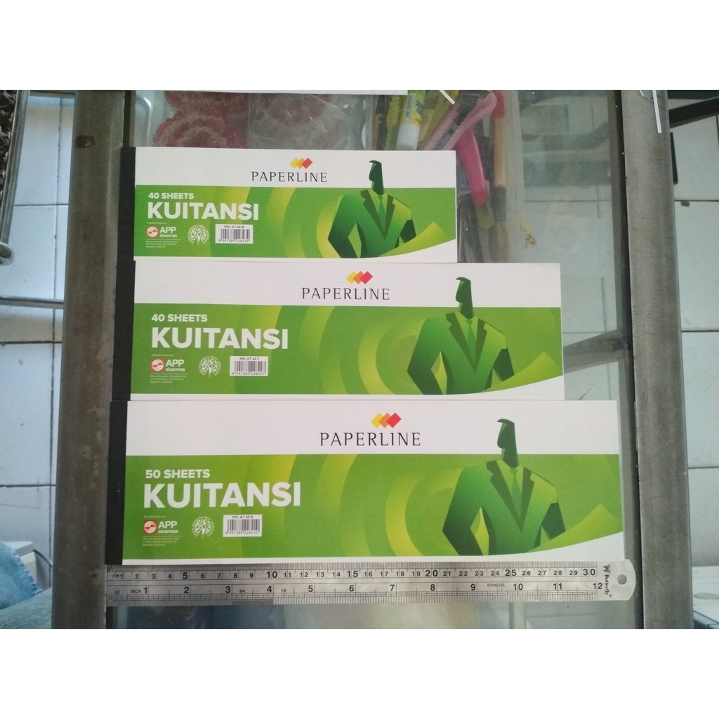 

KUITANSI PAPERLINE PPL KT 40 M / PPL KT 40 T / PPL KT 50 B