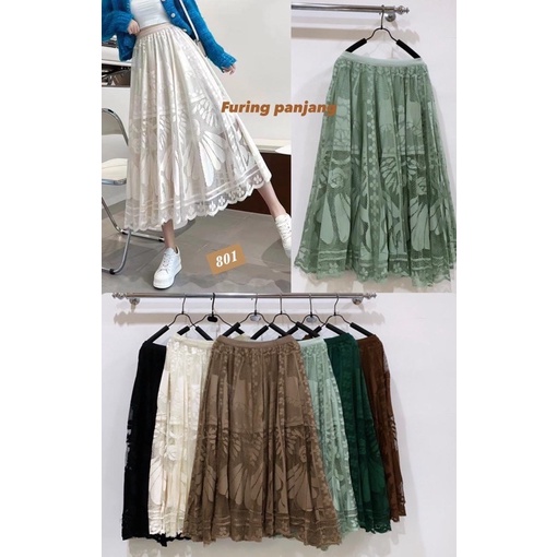 rok tutu brukat import