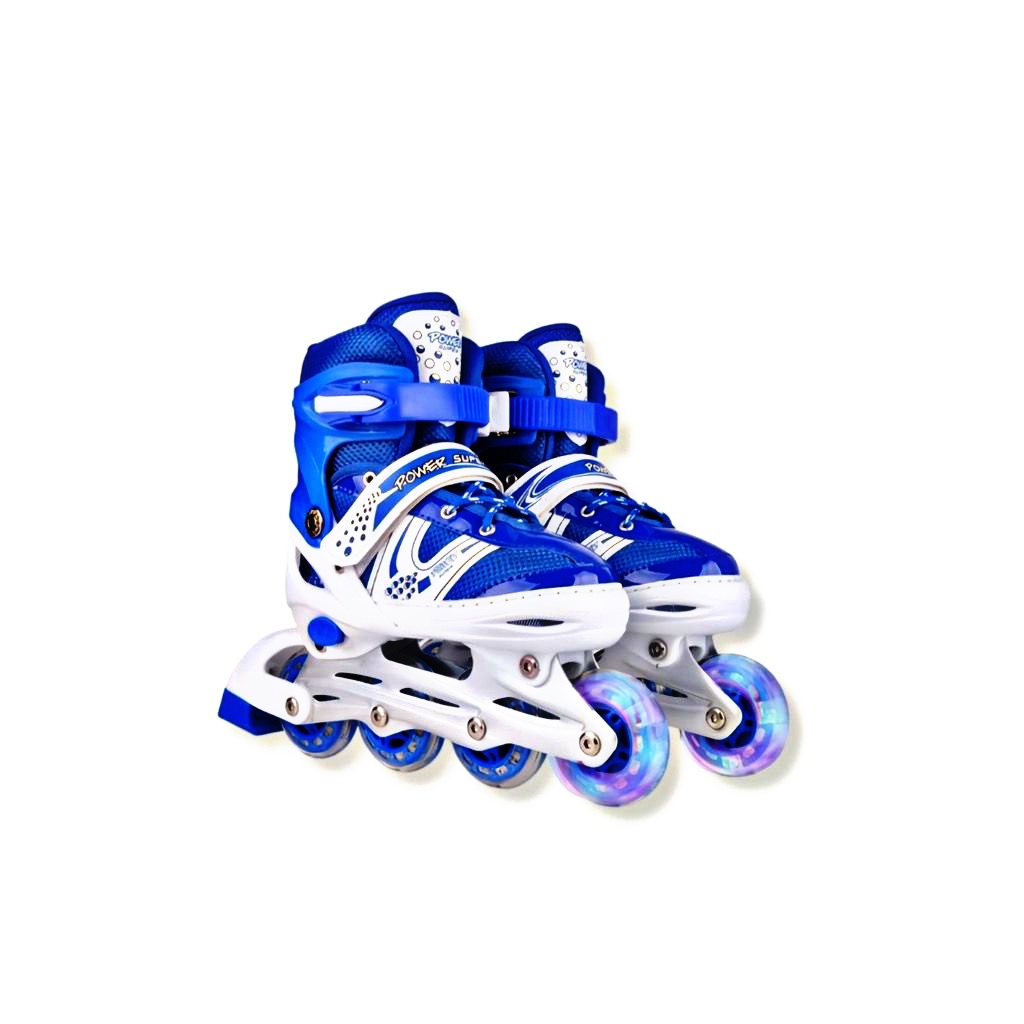 PROMO (BISA COD) Sepatu Roda Anak Power Inline Skate / Power Roller Skate / Sepatu Roda bajaj