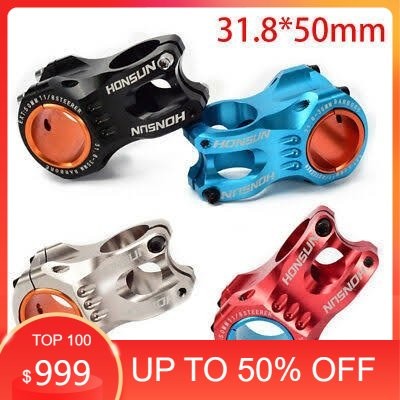 STEM honsun 50 mm 31.8 sepeda gunung FREERIDE MTB XC AM Downhill DH