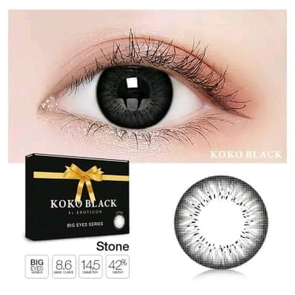 SOFTLENS X2 KOKO BLACK by EXOTICON