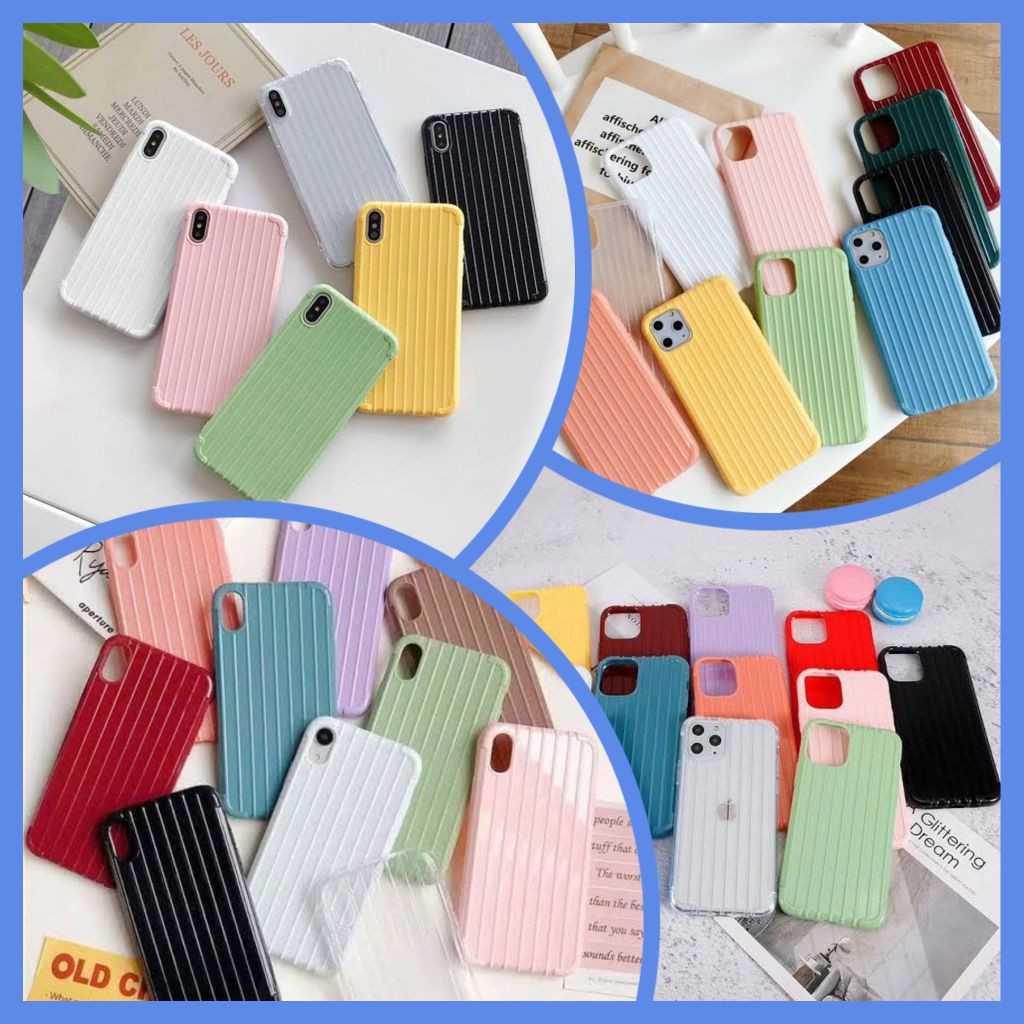 SOFT CASE KOPER WARNA SAMSUNG A01 OPPO A5S A5 2020 VIVO Y95 REALME 5i REDMI 8A