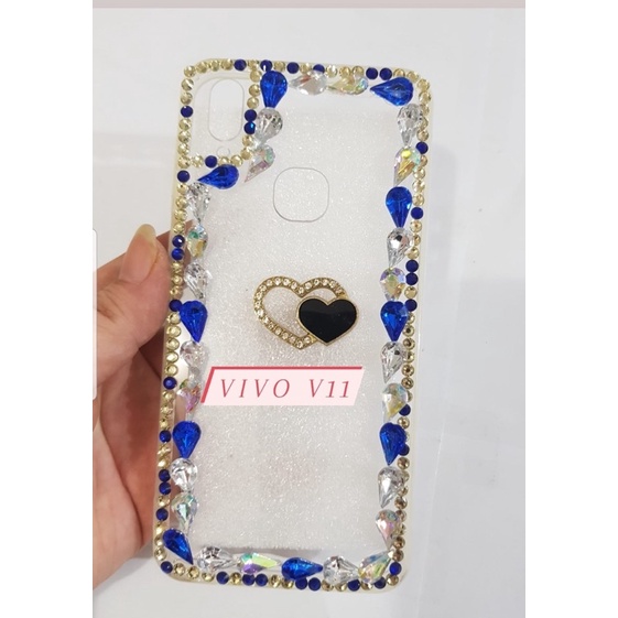 CASE BLINK-BLINK TRANSPARAN VIVO V11i/V11 CASE-BENUA DUNIA