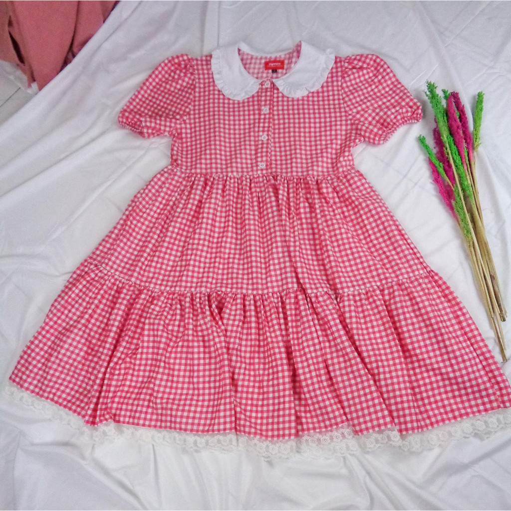 Homedress Katun Jepang Busui Jumbo Vintage Home Dress Size S